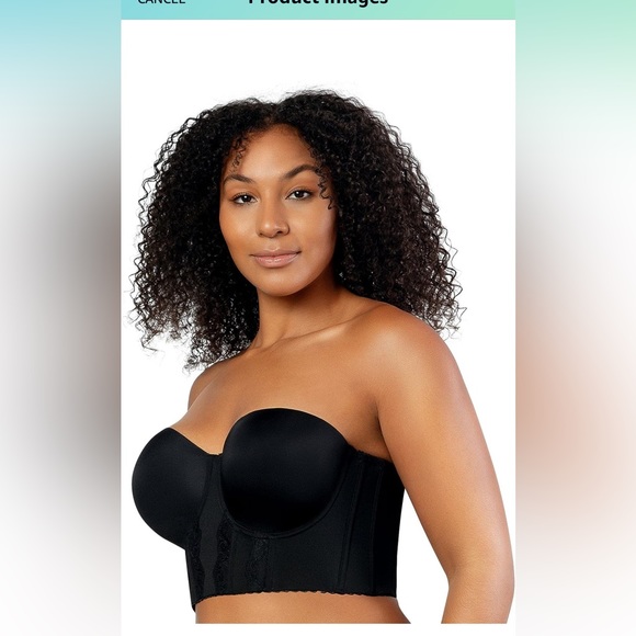 NEW Parfait Black Strapless Bra - Picture 2 of 10